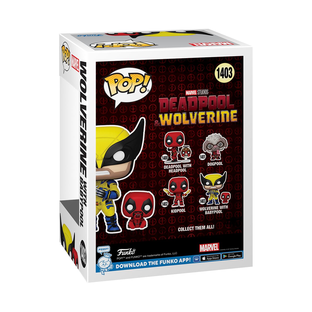 Foto 4 pulgar | ¡funko Pop! Deadpool Y Wolverine Wolverine Con Babypool - Venta Internacional.