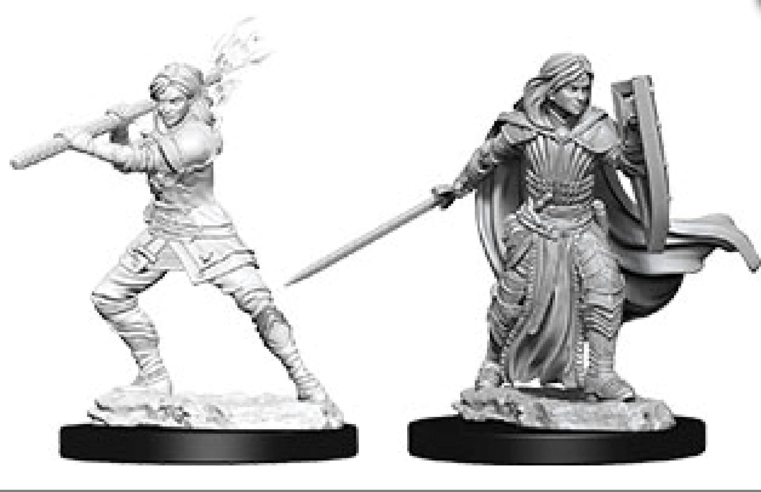 Foto 4 pulgar | Figura Miniatura Wizkids D&d Nolzurs Marvelous Wave 3 Paladin - Venta Internacional.