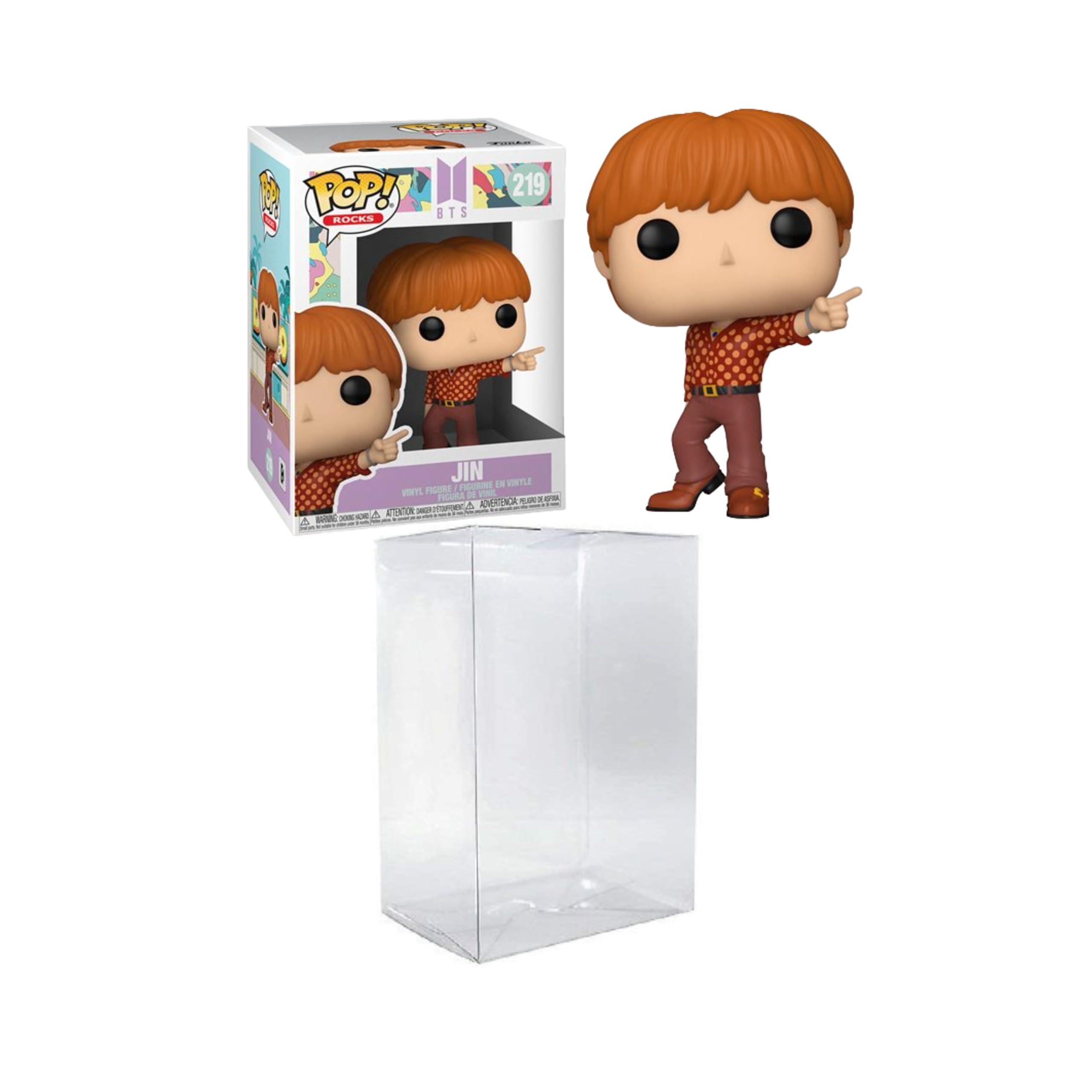Foto 2 pulgar | ¡funko Pop! Figura De Vinilo Rocks Bts (dynamite) Jin Con Protector - Venta Internacional.