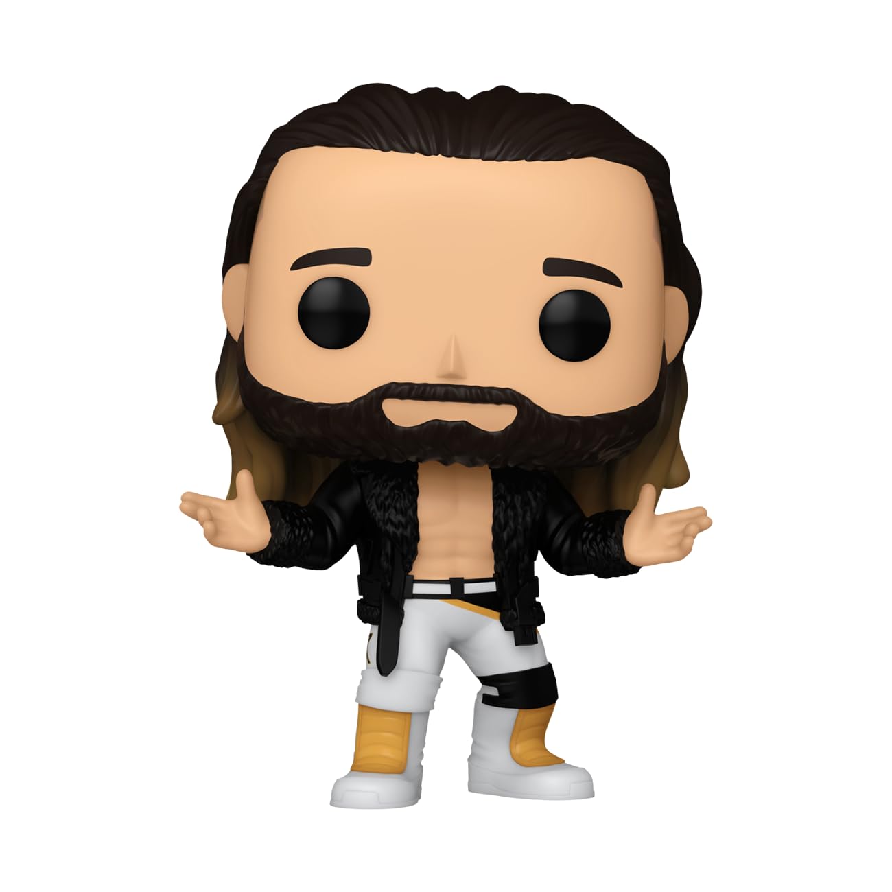 Foto 3 pulgar | Figura De Vinilo Funko Pop! Seth Rollins De La Wwe Con Abrigo De 10 Cm De Altura - Venta Internacional.