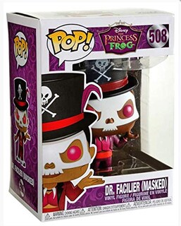 Foto 2 | Figura De Colección Funko Pop! Disney Dr. Facilier Enmascarado #508 - Venta Internacional.