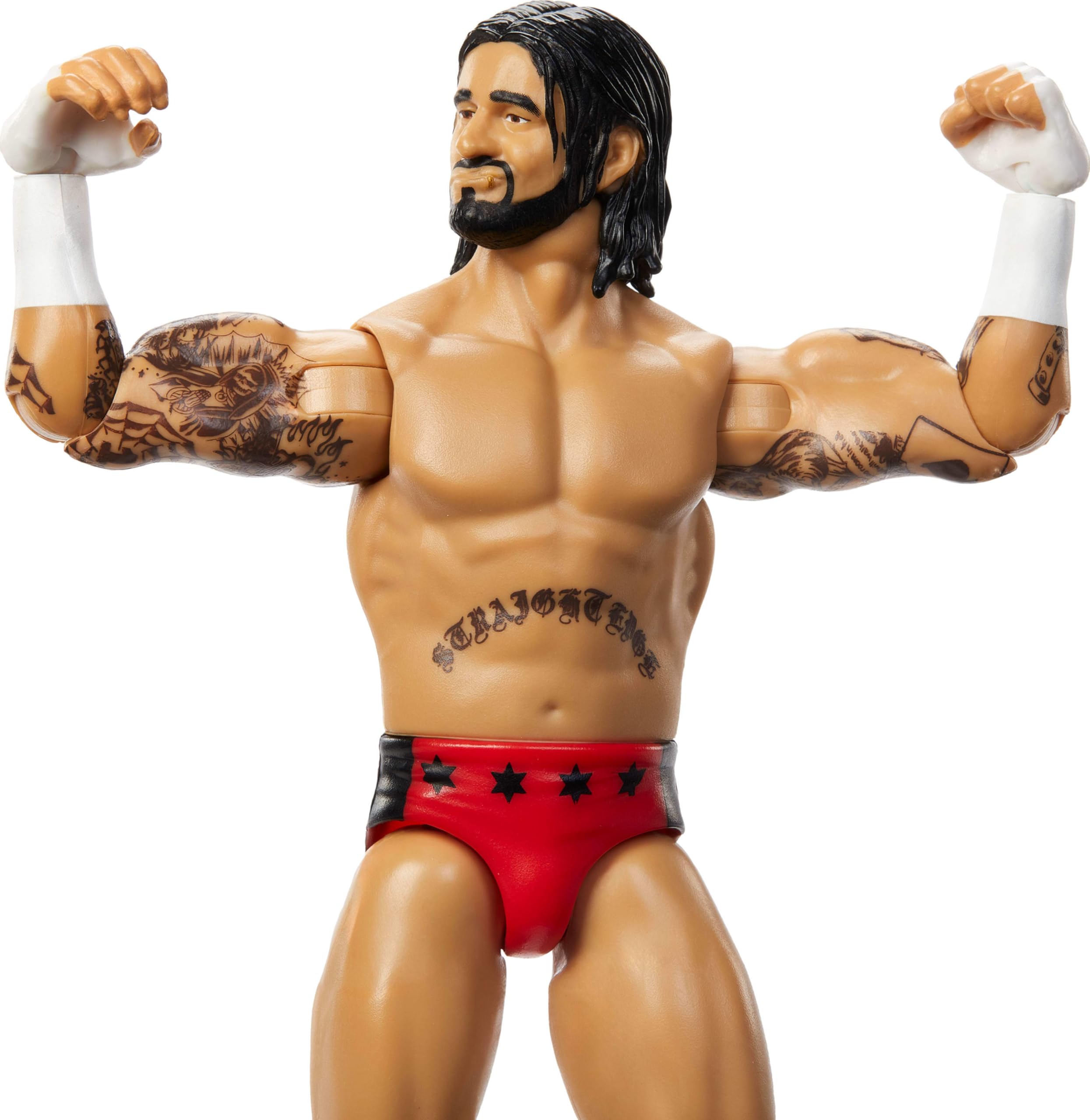 Foto 3 pulgar | Figura De Acción Mattel Wwe Jake Roberts Main Event 15 Cm - Venta Internacional.