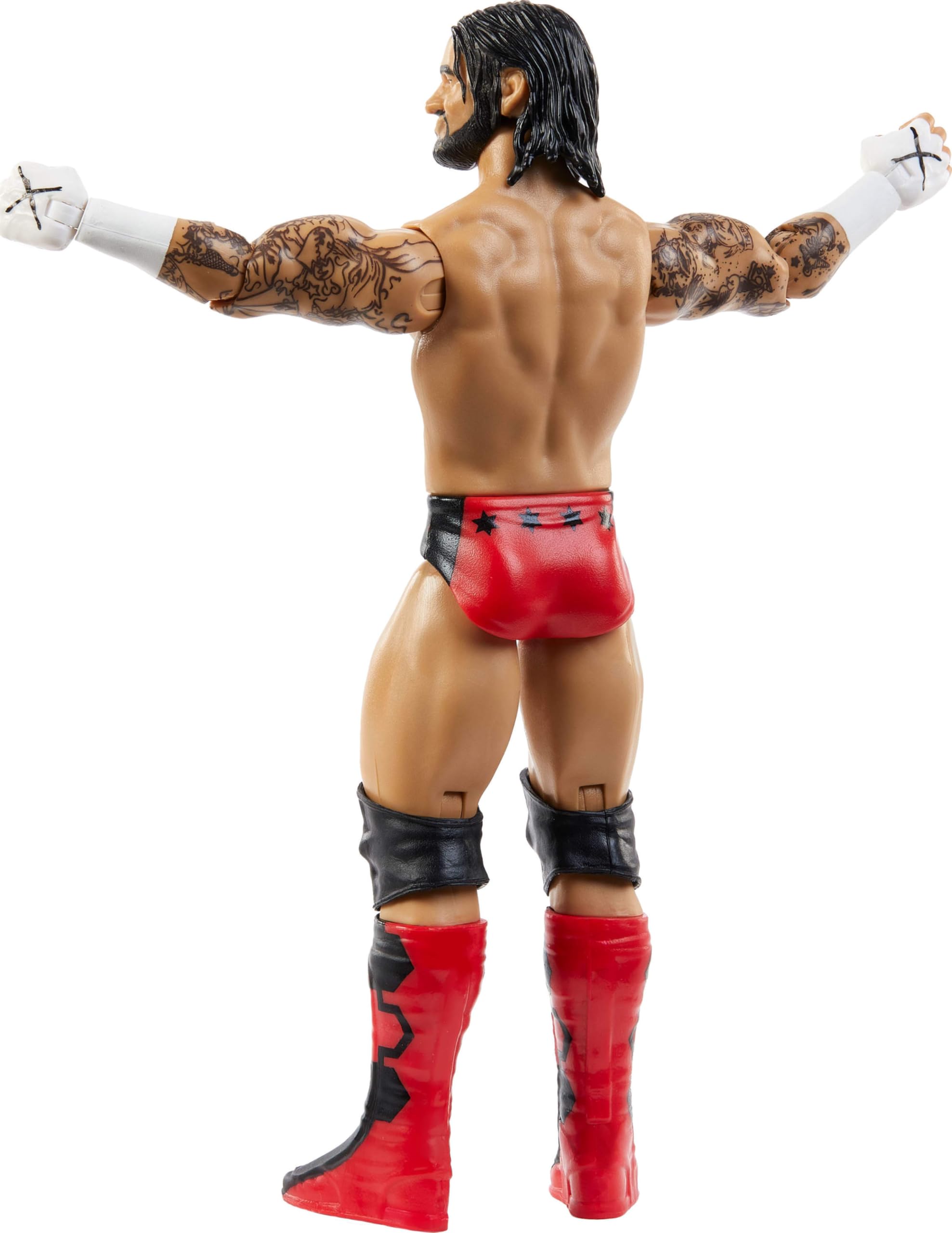 Foto 5 pulgar | Figura De Acción Mattel Wwe Jake Roberts Main Event 15 Cm - Venta Internacional.