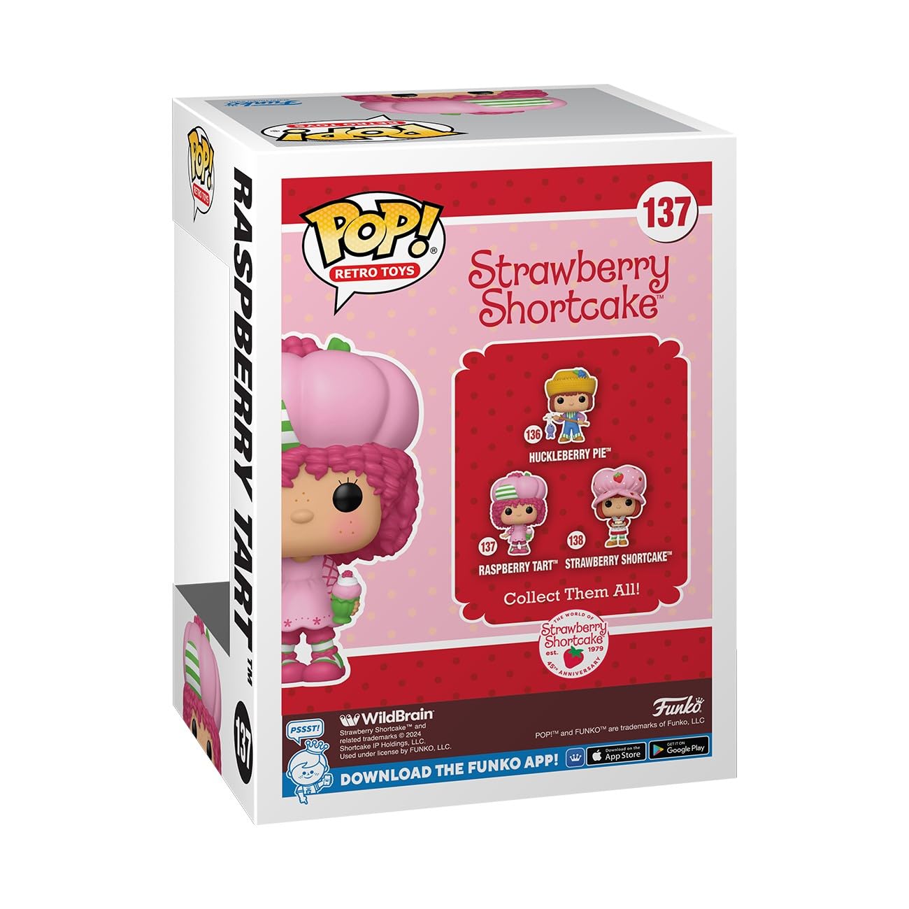 Foto 4 pulgar | Figura Funko Pop! Tarta De Fresa Y Frambuesa De Retro Toys - Venta Internacional.