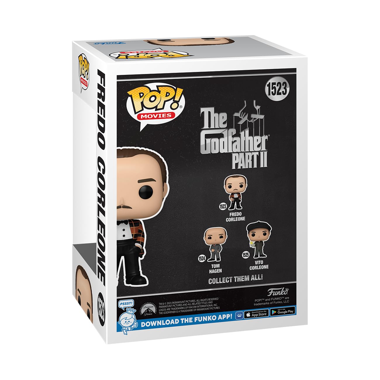 Foto 3 | Figura De Acción Funko Pop! Películas: El Padrino, Parte Ii, Fredo - Venta Internacional.