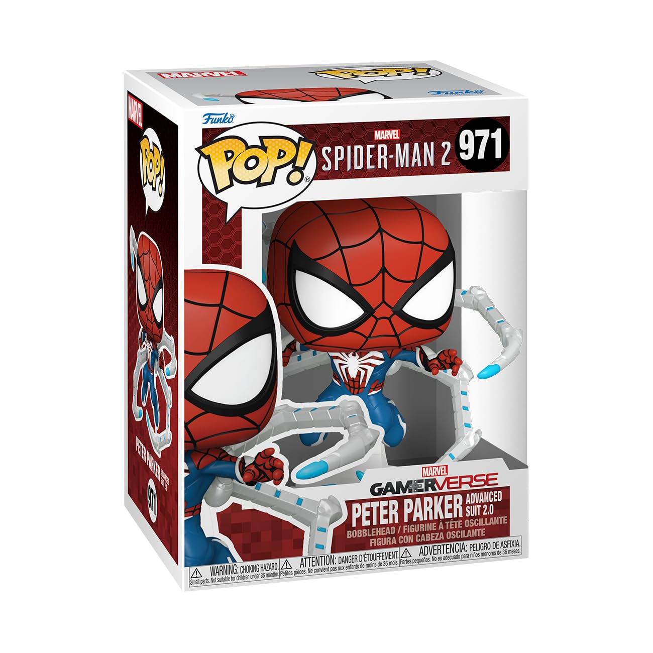 Foto 2 pulgar | Figura De Colección Funko Pop! Spider-man De Marvel Gamerverse - Venta Internacional.