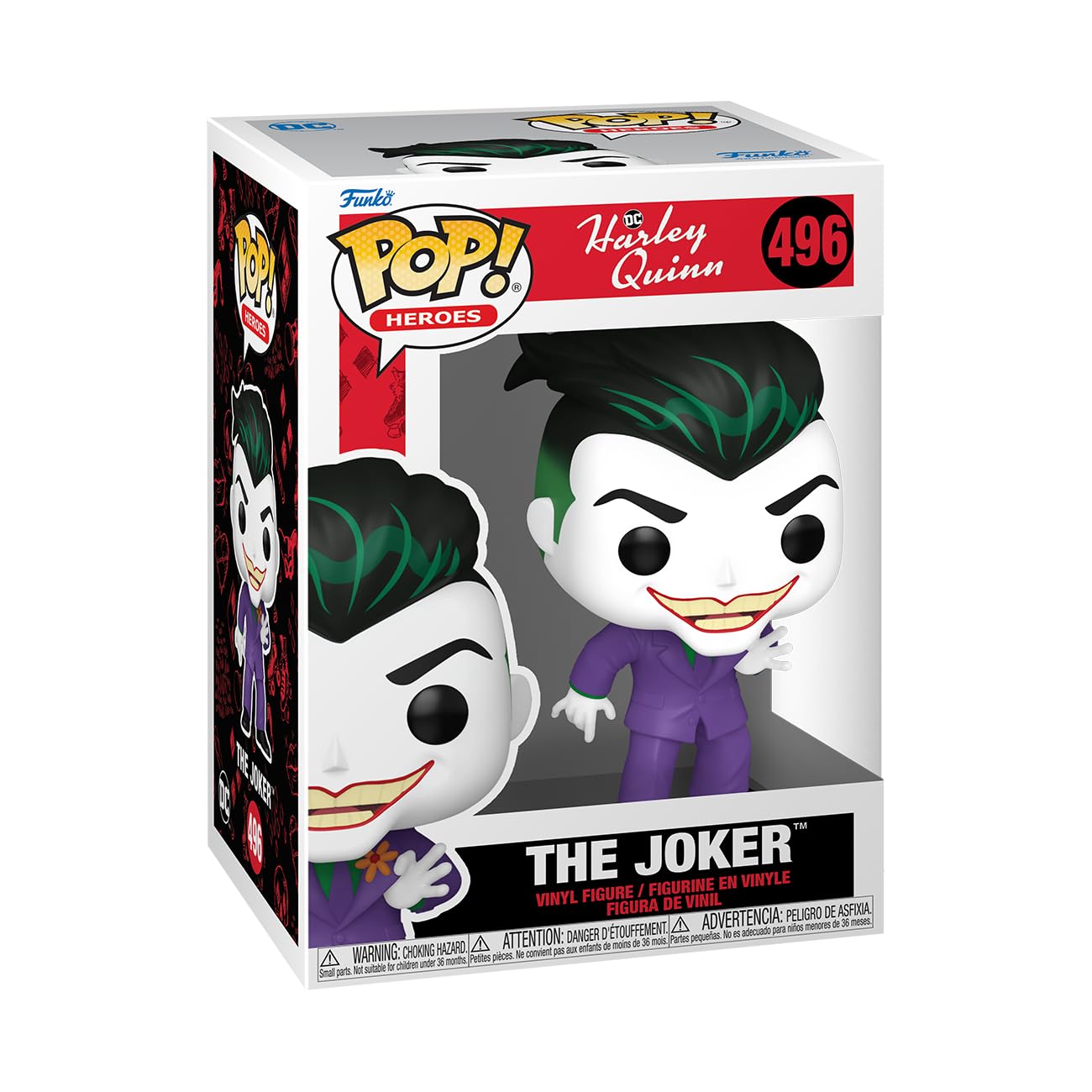 Foto 2 pulgar | Figura De Vinilo Funko Pop! Héroes Dc Harley Quinn El Joker - Venta Internacional.