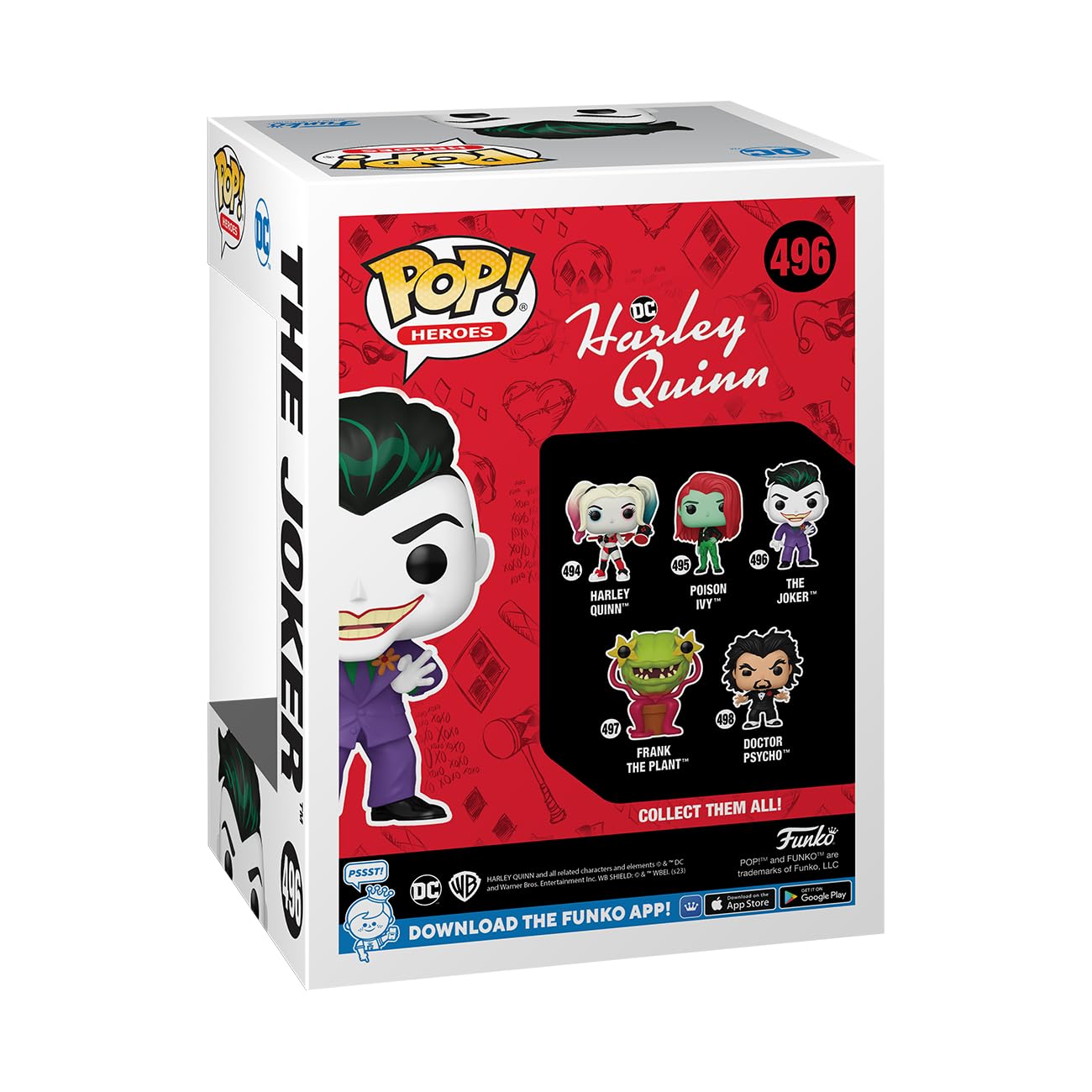 Foto 4 pulgar | Figura De Vinilo Funko Pop! Héroes Dc Harley Quinn El Joker - Venta Internacional.