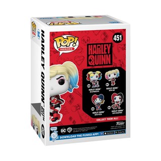Foto 3 | Figura Funko Pop! Heroes Dc Harley Quinn Con Murciélago De 10 Cm - Venta Internacional.