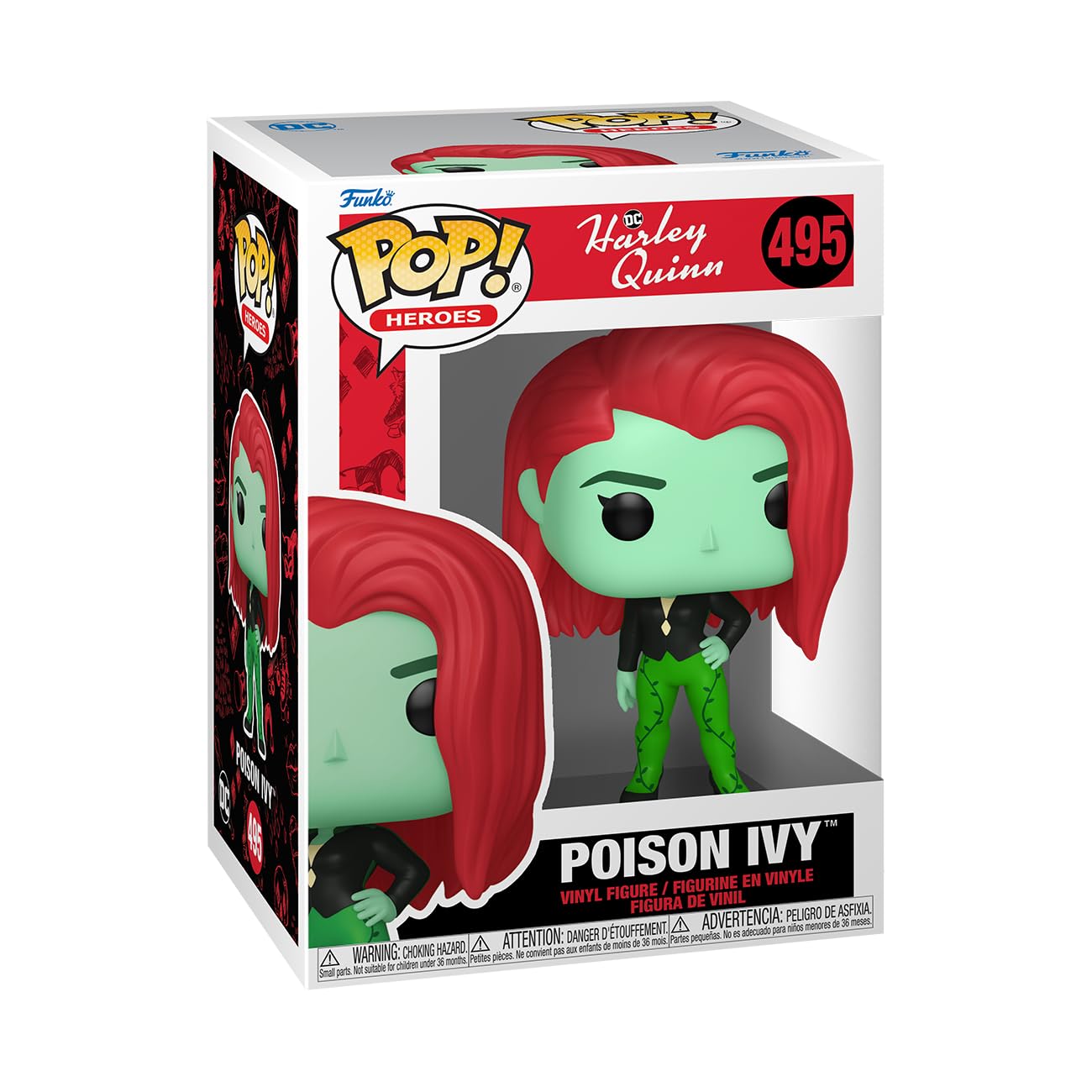 Foto 2 pulgar | Figura Funko Pop! Heroes Dc Harley Quinn Poison Ivy, 10 Cm - Venta Internacional.