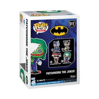 Foto 3 | Figura De Colección Funko Pop! Patchwork De Animación: ¡el Joker! - Venta Internacional.