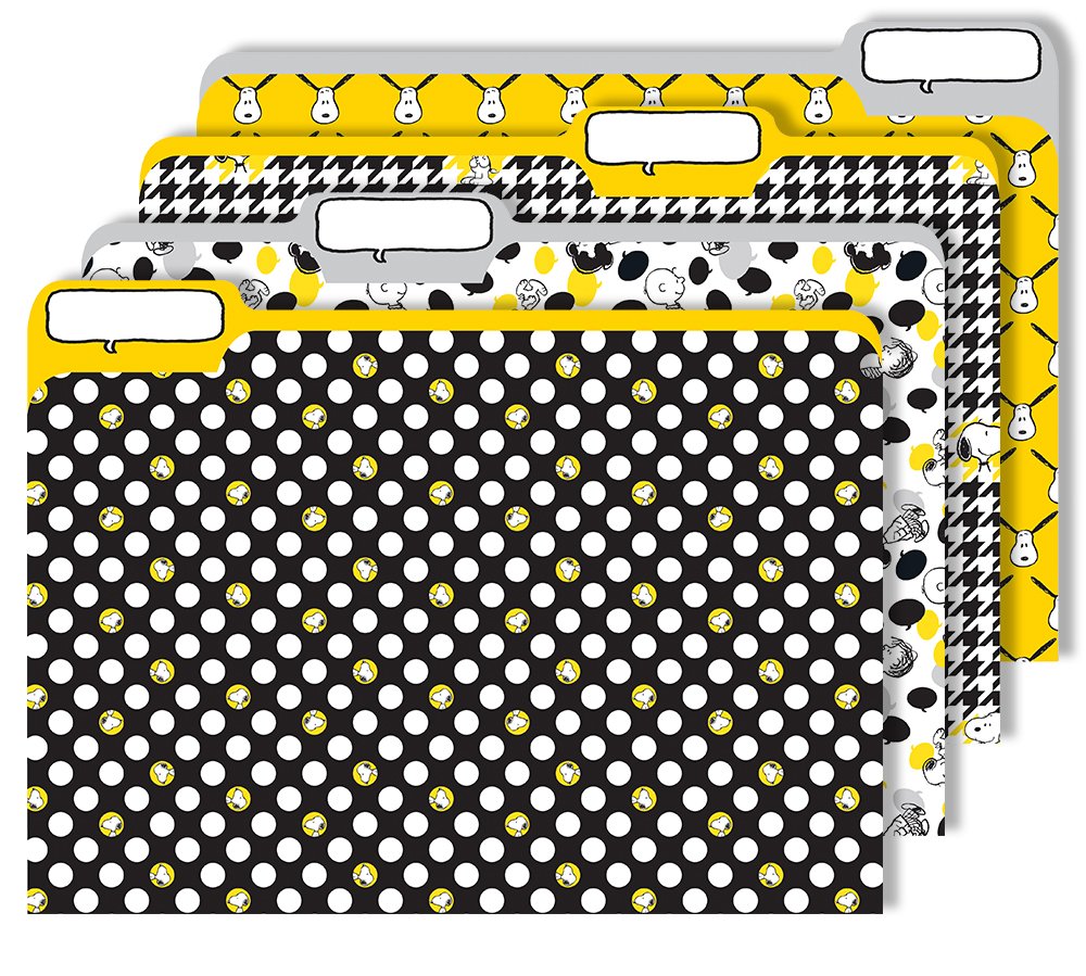 Foto 1 | Carpetas Para Archivos Eureka Peanuts Snoopy For School, 4 Unidades - Venta Internacional.