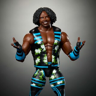Foto 3 | Figura De Acción Mattel Wwe Elite Xavier Woods De 6 Pulgadas - Venta Internacional.