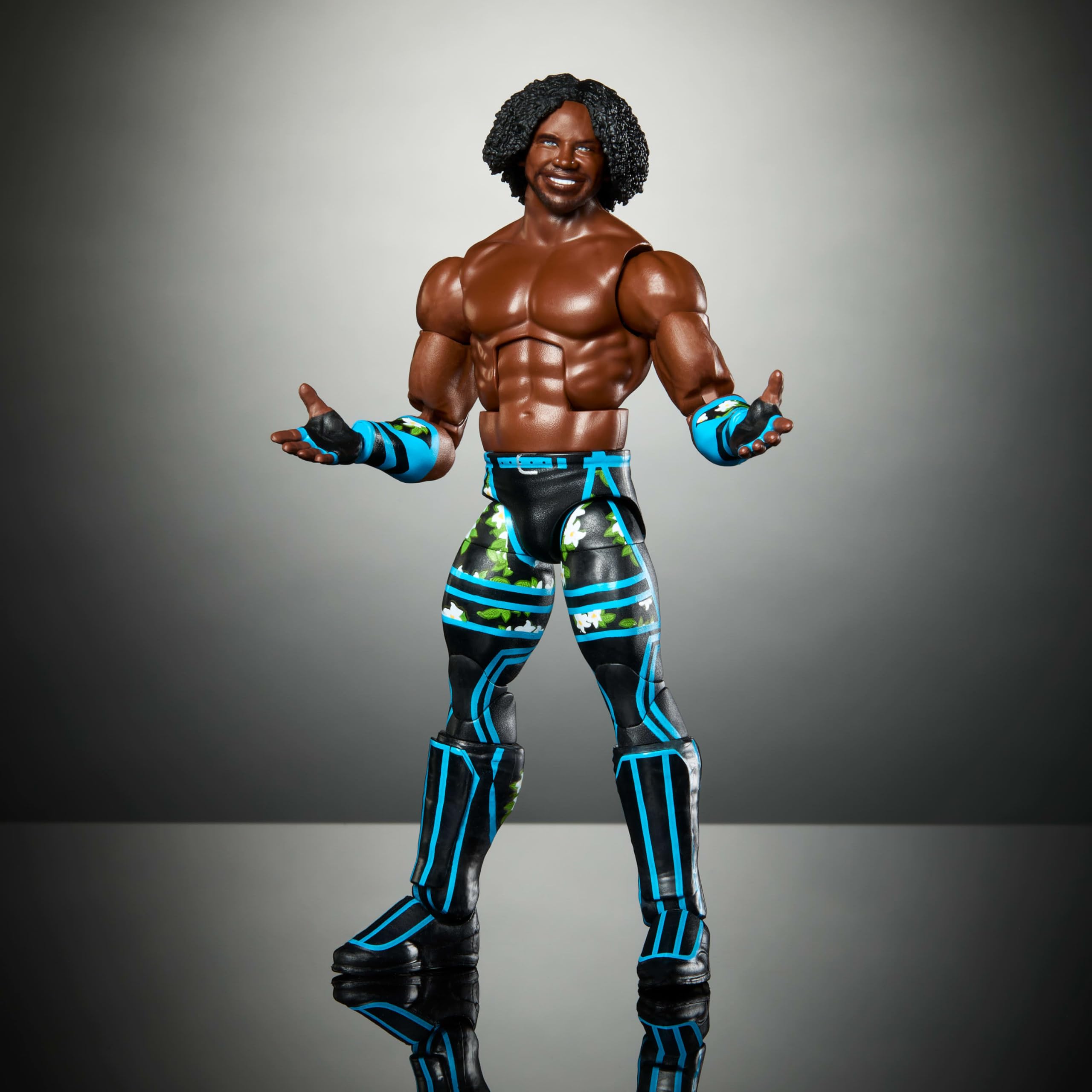 Foto 5 pulgar | Figura De Acción Mattel Wwe Elite Xavier Woods De 6 Pulgadas - Venta Internacional.