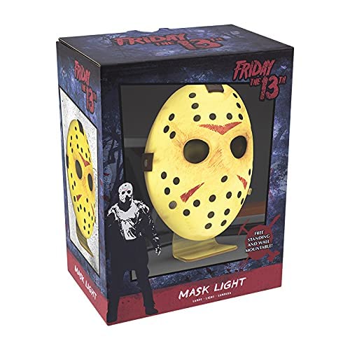Foto 6 pulgar | Lámpara Paladone Friday The 13th Jason Voorhees Con Forma De Máscara, 22 Cm - Venta Internacional.