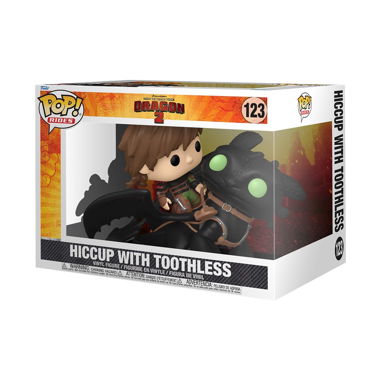 Foto 2 pulgar | Figura De Acción Funko Pop! Monta En Dlx: Cómo Entrenar A Tu Dragón - Venta Internacional.