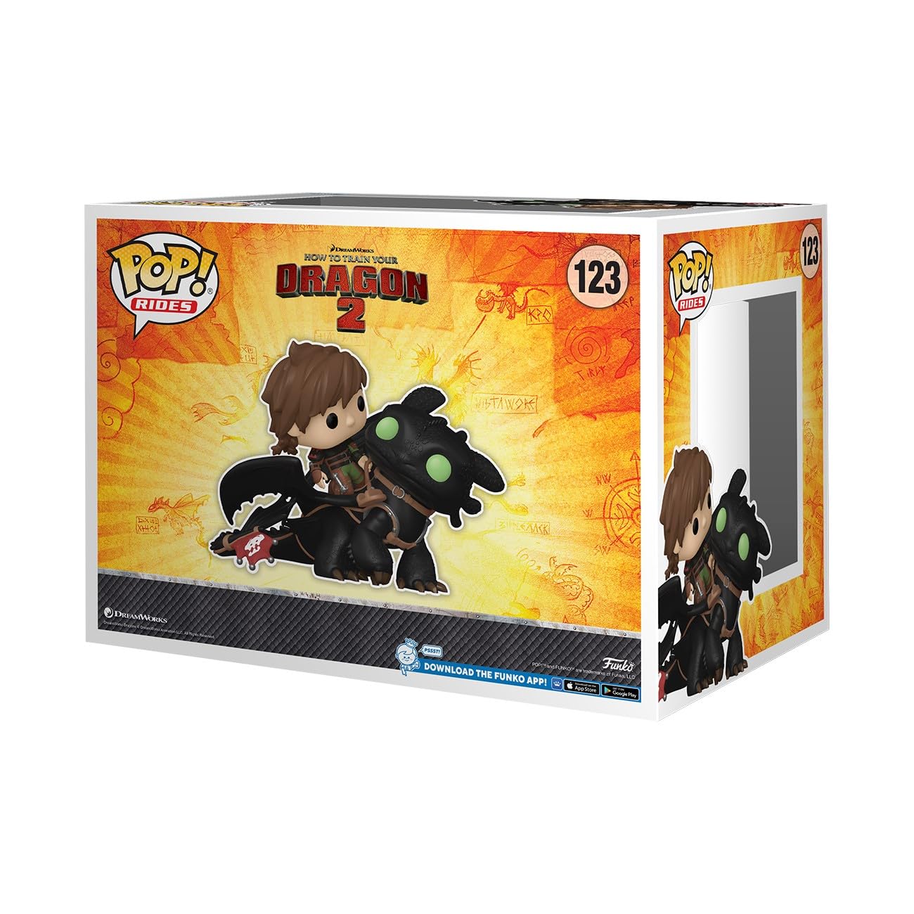 Foto 4 pulgar | Figura De Acción Funko Pop! Monta En Dlx: Cómo Entrenar A Tu Dragón - Venta Internacional.