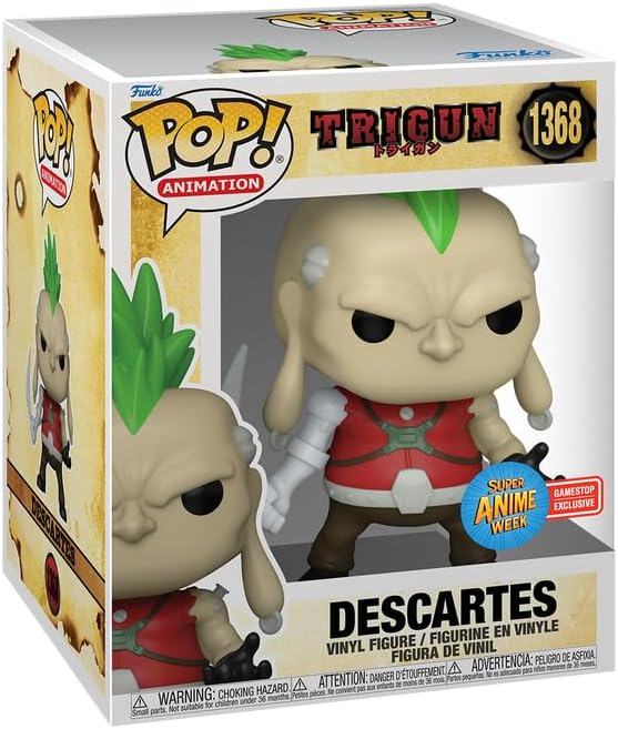 Foto 2 pulgar | Funko Descartes Super Anime Week Gamestop Exclusive 1368 (trigun)