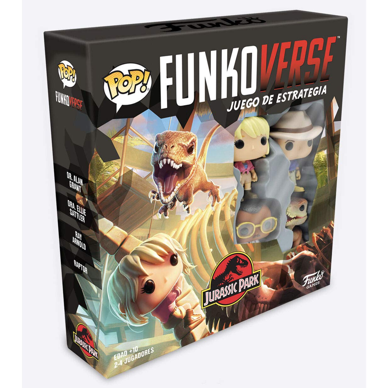 Foto 2 pulgar | Funkoverse Jurassic Park Base En Español