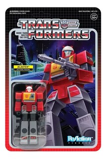 Foto 1 | Super 7 Reaction: Transformers - Blaster