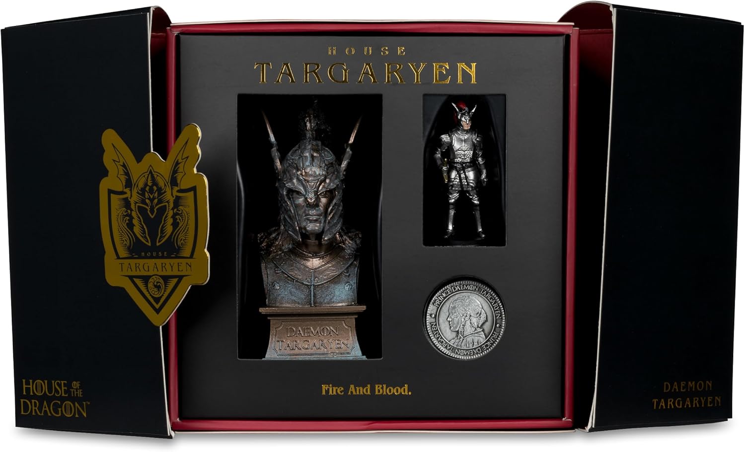Foto 4 pulgar | Figura Coleccionable Mcfarlane Toys - Caja De Coleccionista De Daemon Targaryen De House Of The Dragon