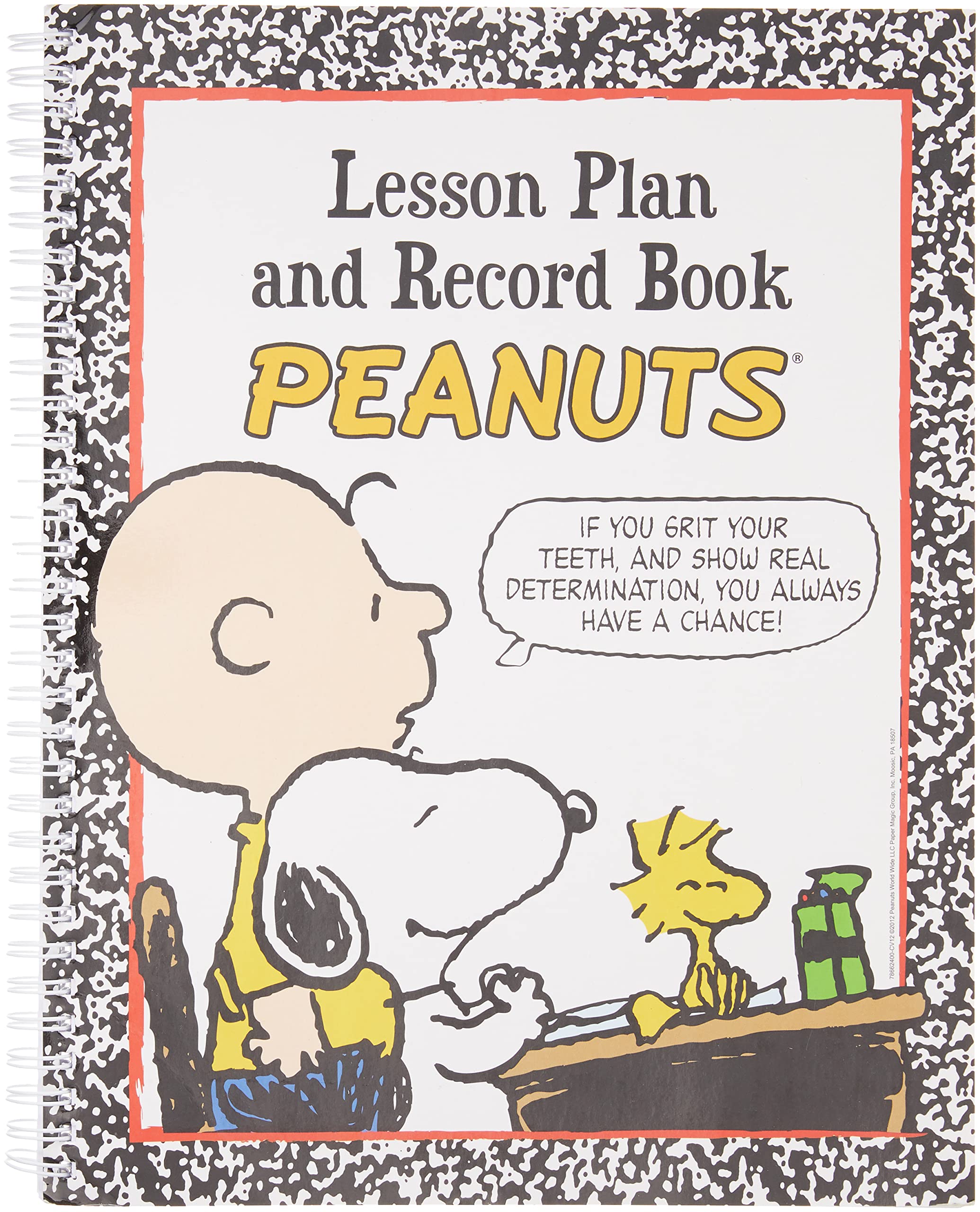 Foto 2 pulgar | Libro De Registro Y Plan De Lecciones Eureka Peanuts, 8,5 X 11 Para Profesores - Venta Internacional.