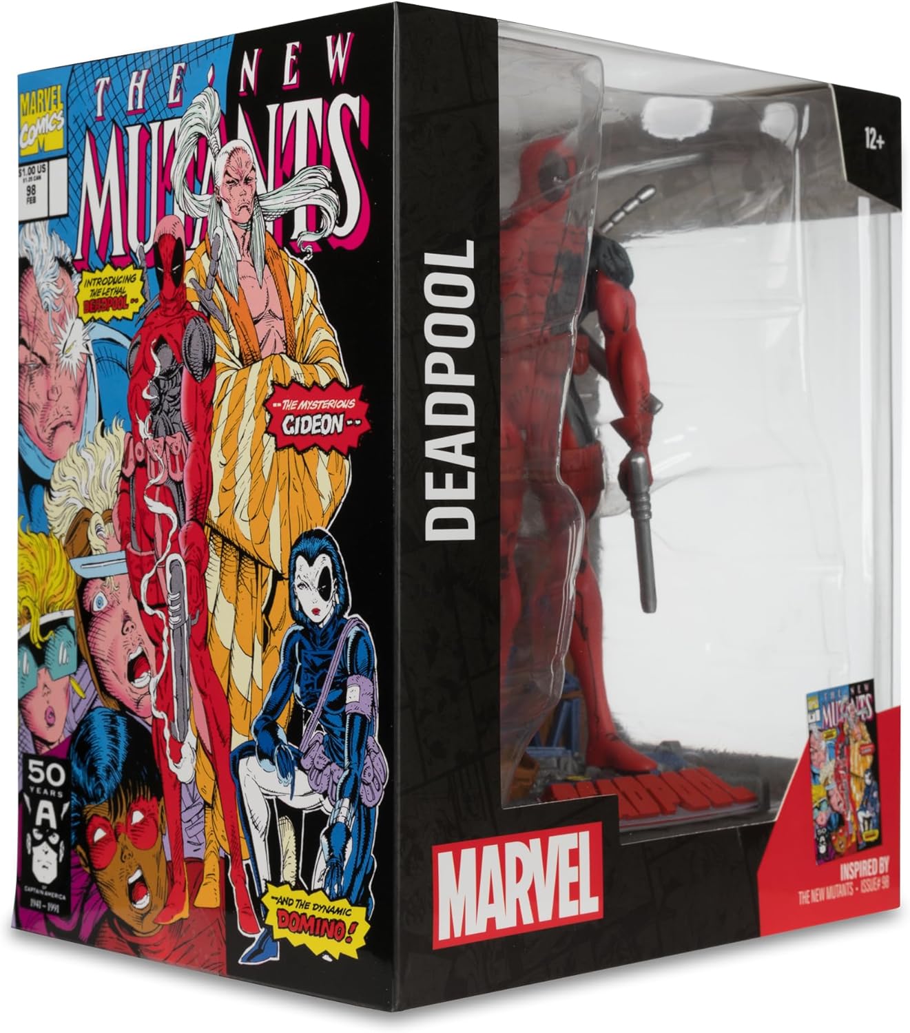 Foto 6 pulgar | Figura Coleccionable Deadpool, Mcfarlane Marvel A Escala 1:10 Con Escena