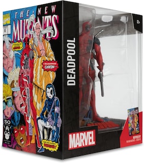 Foto 5 | Figura Coleccionable Deadpool, Mcfarlane Marvel A Escala 1:10 Con Escena