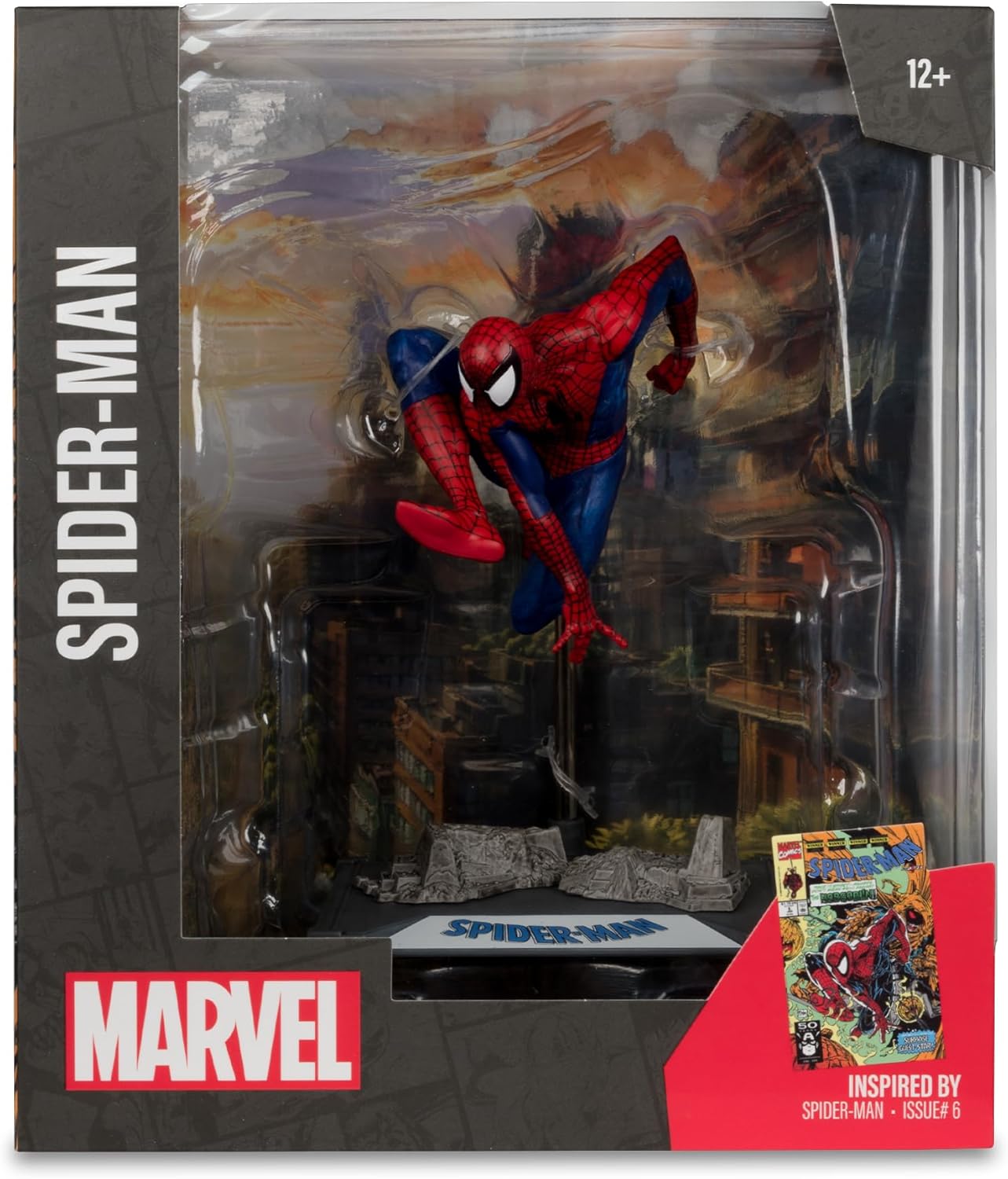 Foto 1 | Figura Coleccionable Spiderman Escala 1:10, Marvel Con Mcfarlane