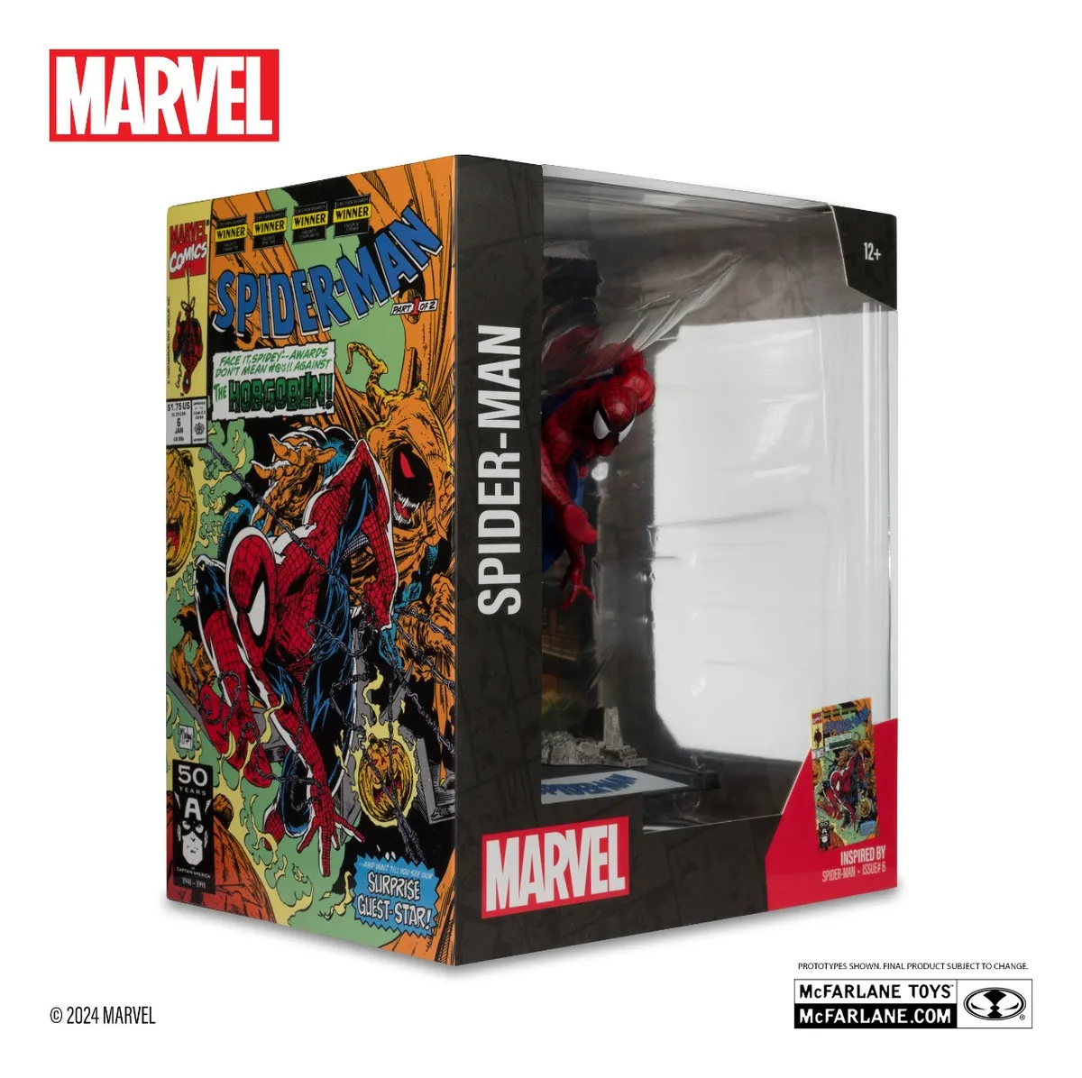 Foto 6 pulgar | Figura Coleccionable Spiderman Escala 1:10, Marvel Con Mcfarlane