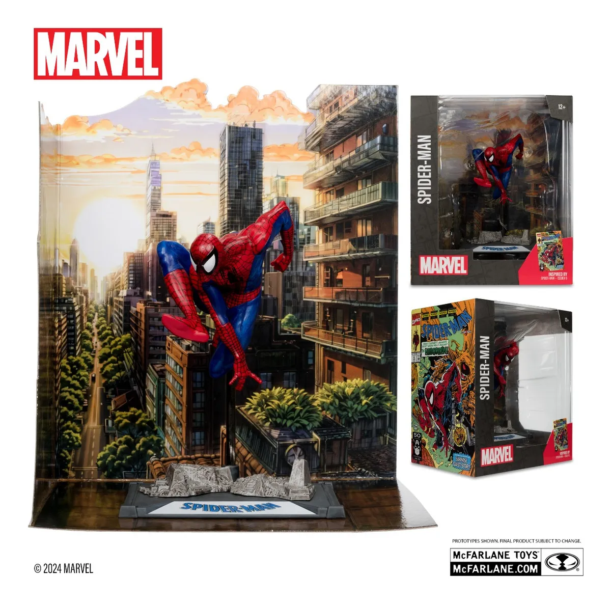 Foto 7 pulgar | Figura Coleccionable Spiderman Escala 1:10, Marvel Con Mcfarlane