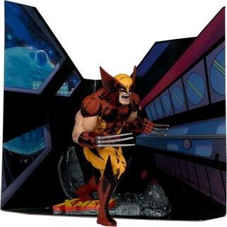 Foto 2 | Figura Coleccionable Wolverine, Mcfarlane Marvel A Escala 1:10 Con Escena