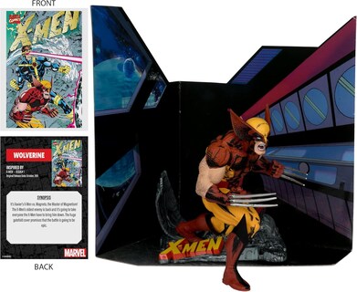 Foto 4 | Figura Coleccionable Wolverine, Mcfarlane Marvel A Escala 1:10 Con Escena