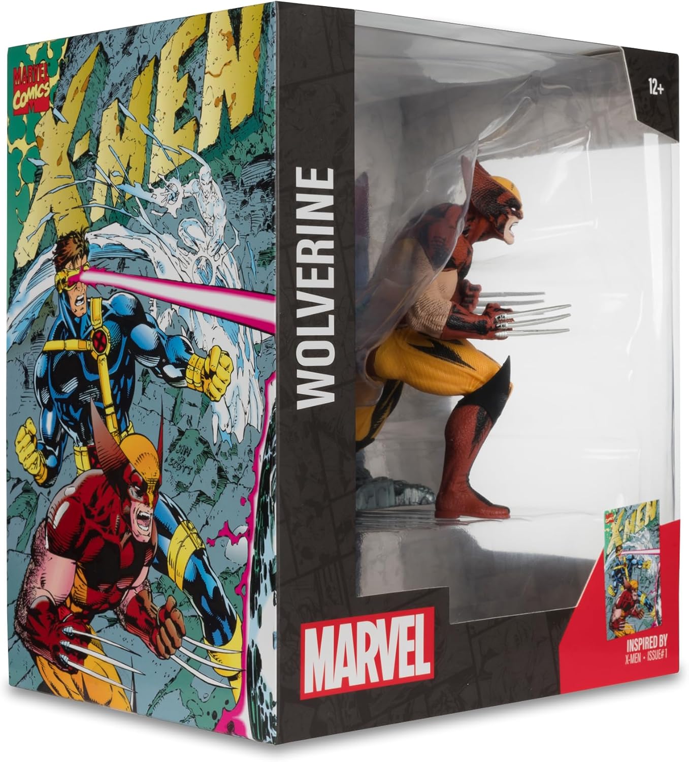 Foto 7 pulgar | Figura Coleccionable Wolverine, Mcfarlane Marvel A Escala 1:10 Con Escena
