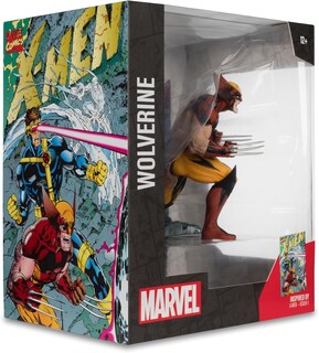 Foto 6 | Figura Coleccionable Wolverine, Mcfarlane Marvel A Escala 1:10 Con Escena