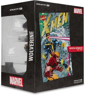 Foto 7 | Figura Coleccionable Wolverine, Mcfarlane Marvel A Escala 1:10 Con Escena
