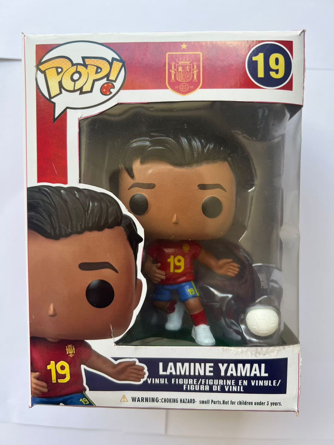 Foto 3 pulgar | Funko Pop Fútbol Lamine Yamal Selección De España