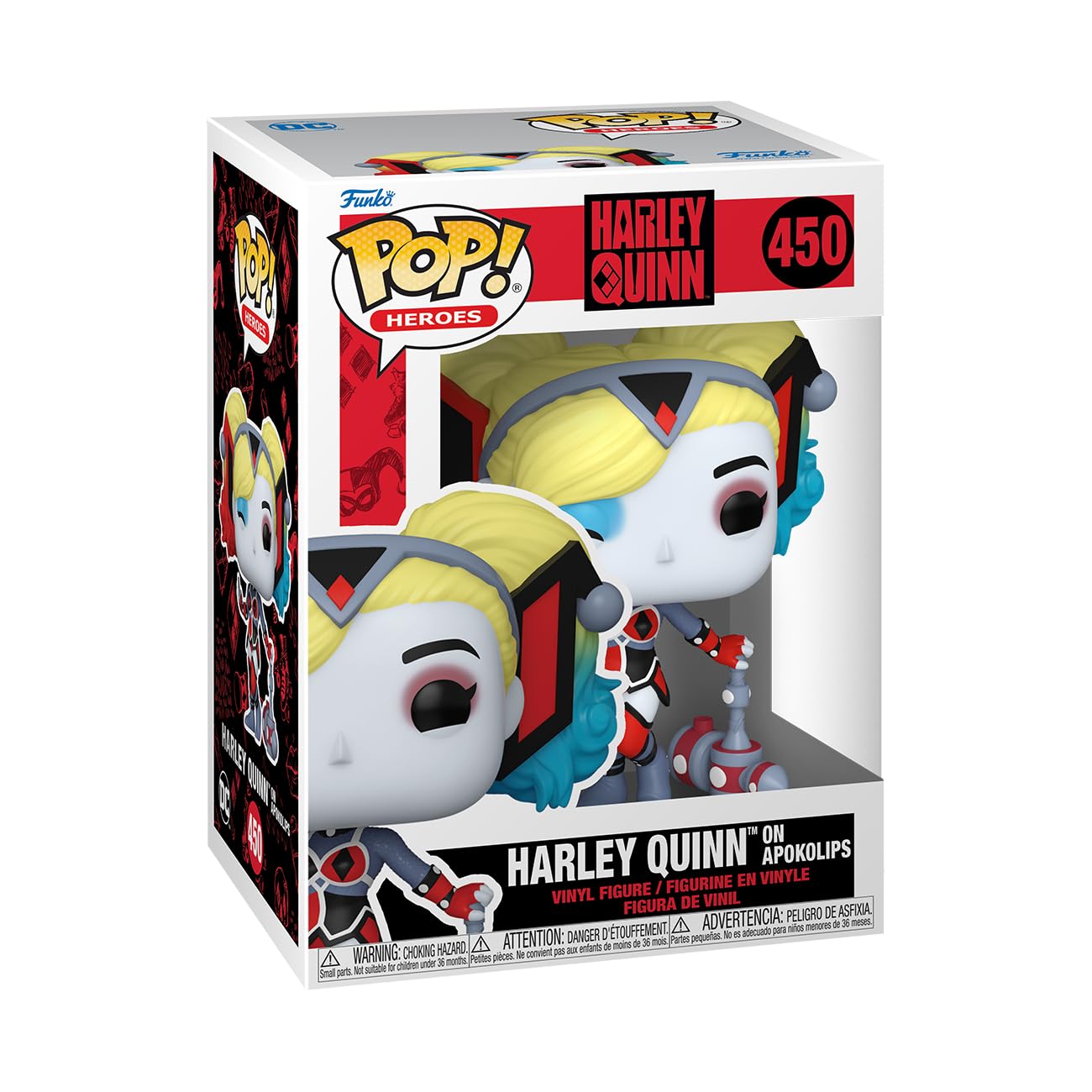 Foto 2 pulgar | Figura De Vinilo Funko Pop! Heroes Dc Harley Quinn Apokolips, 10 Cm - Venta Internacional.