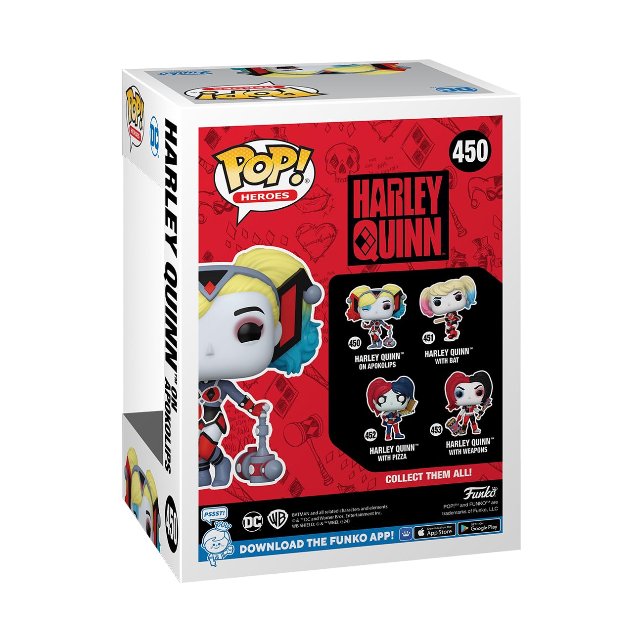 Foto 4 pulgar | Figura De Vinilo Funko Pop! Heroes Dc Harley Quinn Apokolips, 10 Cm - Venta Internacional.