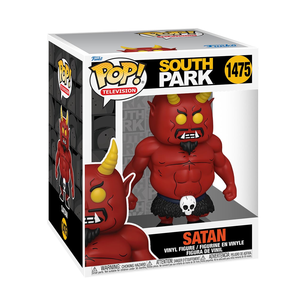 Foto 1 | ¡funko Pop! Figura De Vinilo Super South Park Satan De 15 Cm - Venta Internacional.