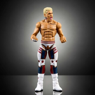 Foto 5 | Figura De Acción Mattel Wwe Elite Cody Rhodes De 6 Pulgadas Con Acc - Venta Internacional.