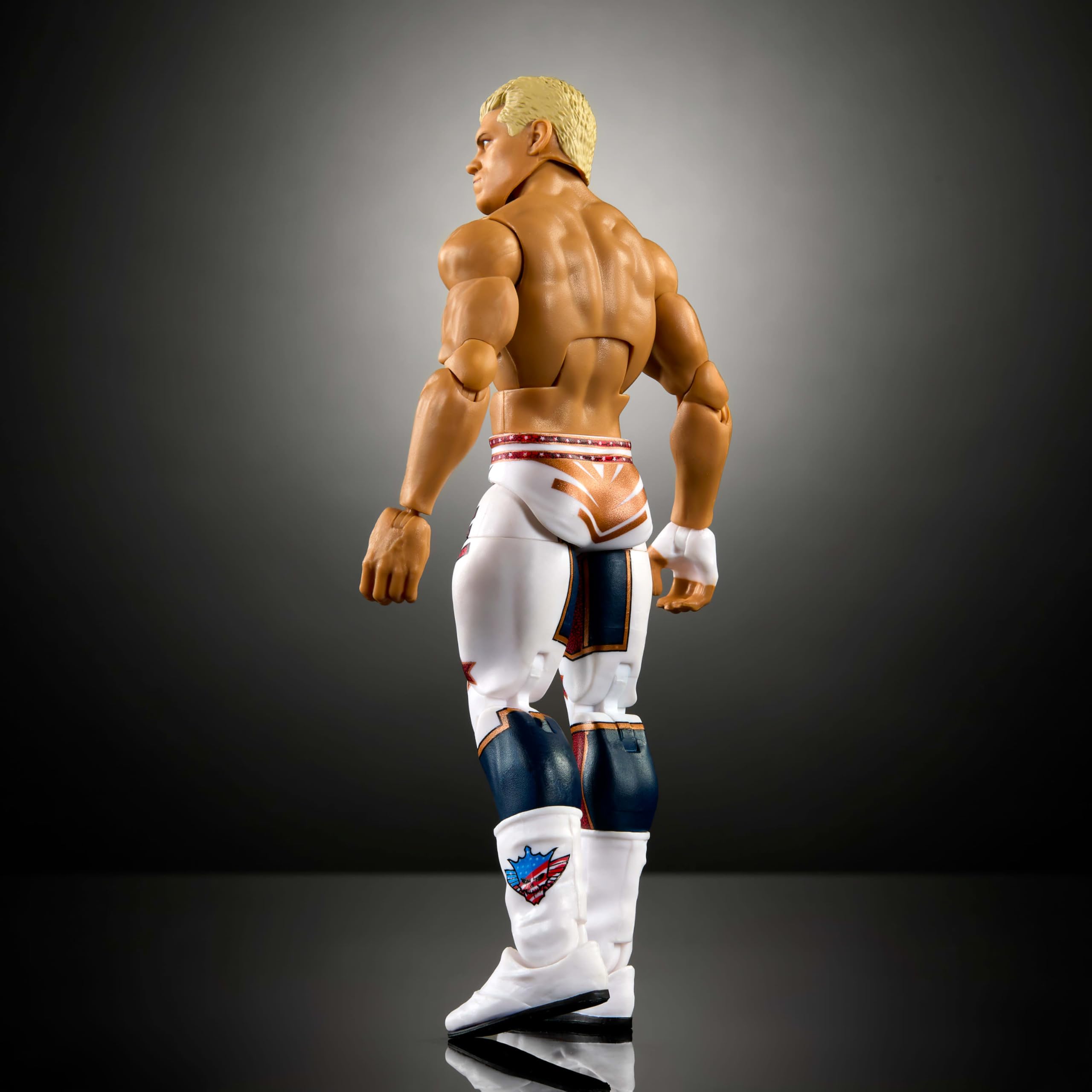 Foto 7 pulgar | Figura De Acción Mattel Wwe Elite Cody Rhodes De 6 Pulgadas Con Acc - Venta Internacional.