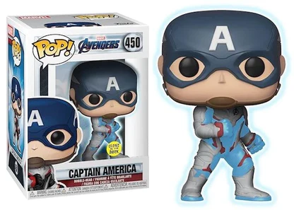 Foto 1 | Funko Captain America Glows In The Dark 450 (marvel Avengers)