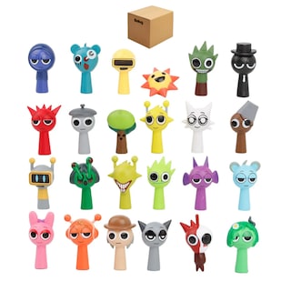 Foto 1 | Kit 24 Figuras Sprunki Monstruos Belug Colores