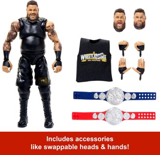 Foto 3 | Figura De Acción Mattel Wwe Ultimate Edition Kevin Owens De 6 Pulgadas - Venta Internacional.