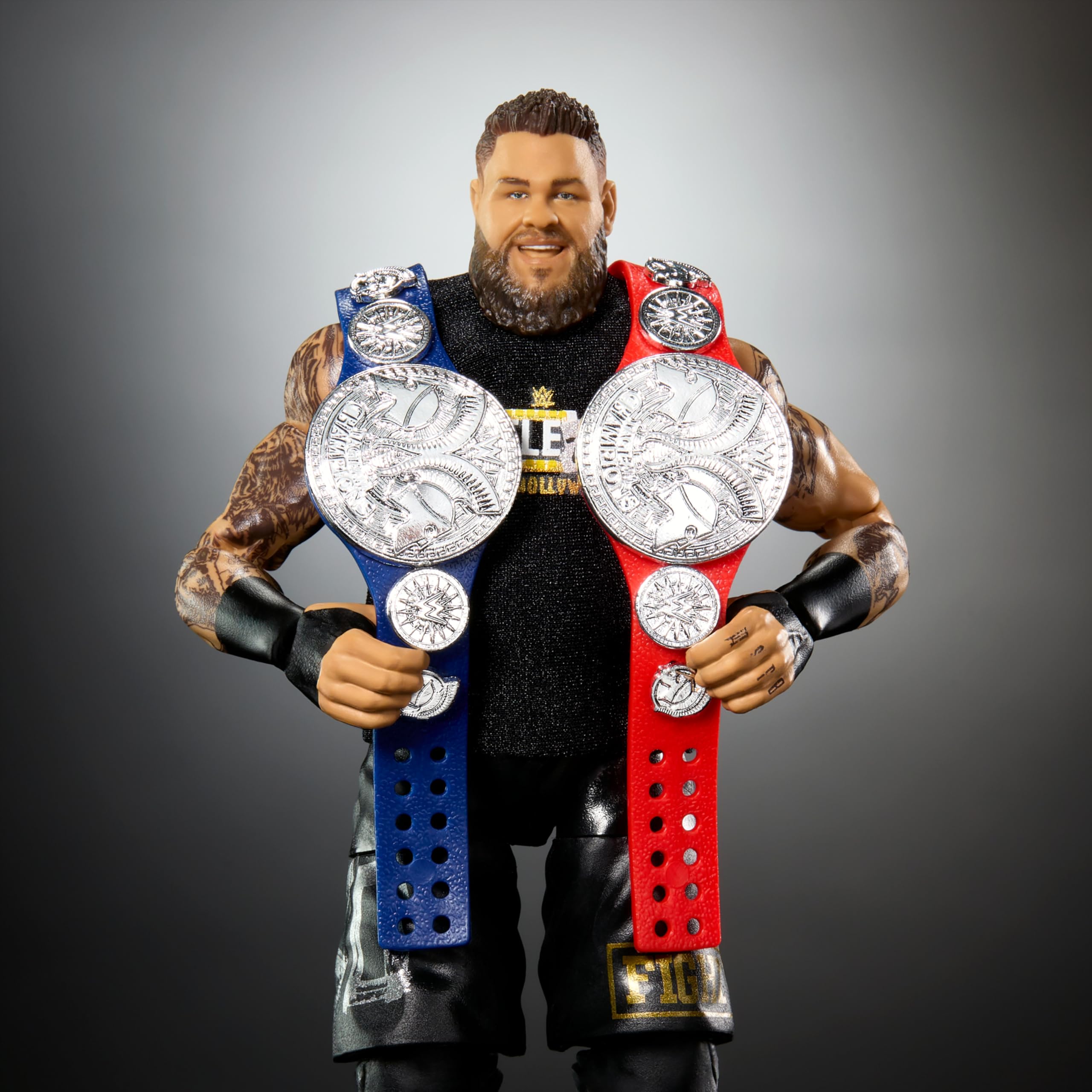 Foto 5 pulgar | Figura De Acción Mattel Wwe Ultimate Edition Kevin Owens De 6 Pulgadas - Venta Internacional.