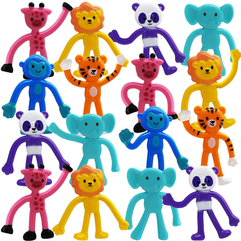 Foto 1 | Juego De 48 Figuras Flexibles De Animales Artcreativity Para Niños - Venta Internacional.