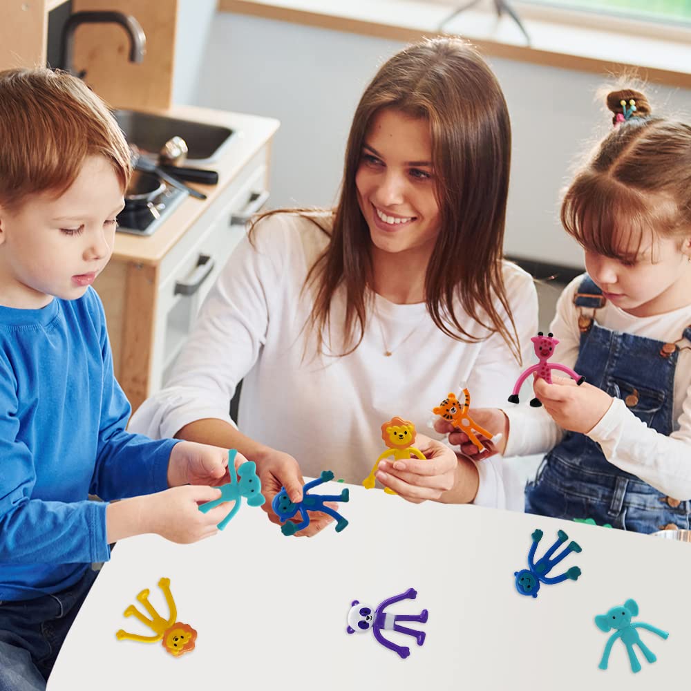 Foto 6 pulgar | Juego De 48 Figuras Flexibles De Animales Artcreativity Para Niños - Venta Internacional.