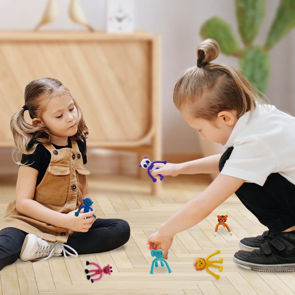Foto 7 pulgar | Juego De 48 Figuras Flexibles De Animales Artcreativity Para Niños - Venta Internacional.