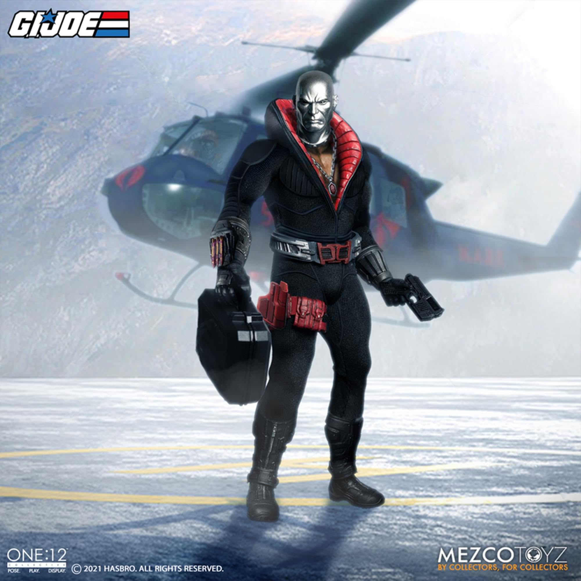 Foto 6 pulgar | Figura De Acción Mezco Toys G.i. Joe Destro Escala 1/12 17 Cm - Venta Internacional.